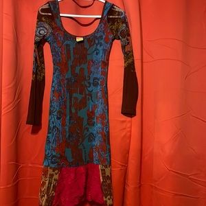 Brand new Save the Queen Vintage style dress size small made in Italy